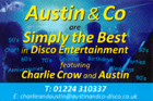 Austin and Co Mobile Disco DJ Hire Aberdeen